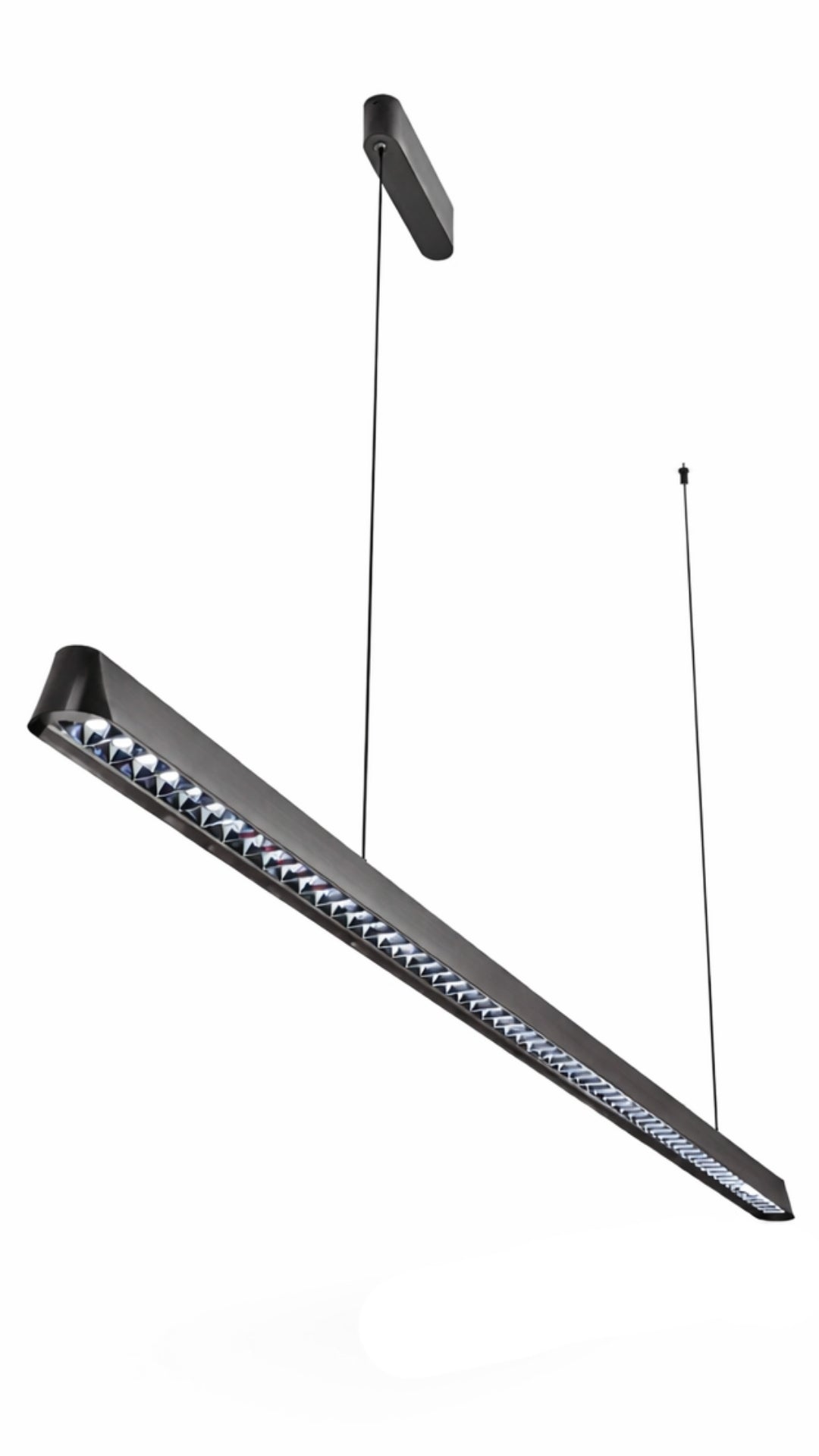 Pendente Linear Pienza Horizzontale II Retangular 166cm Led Integrado Nitrolux
