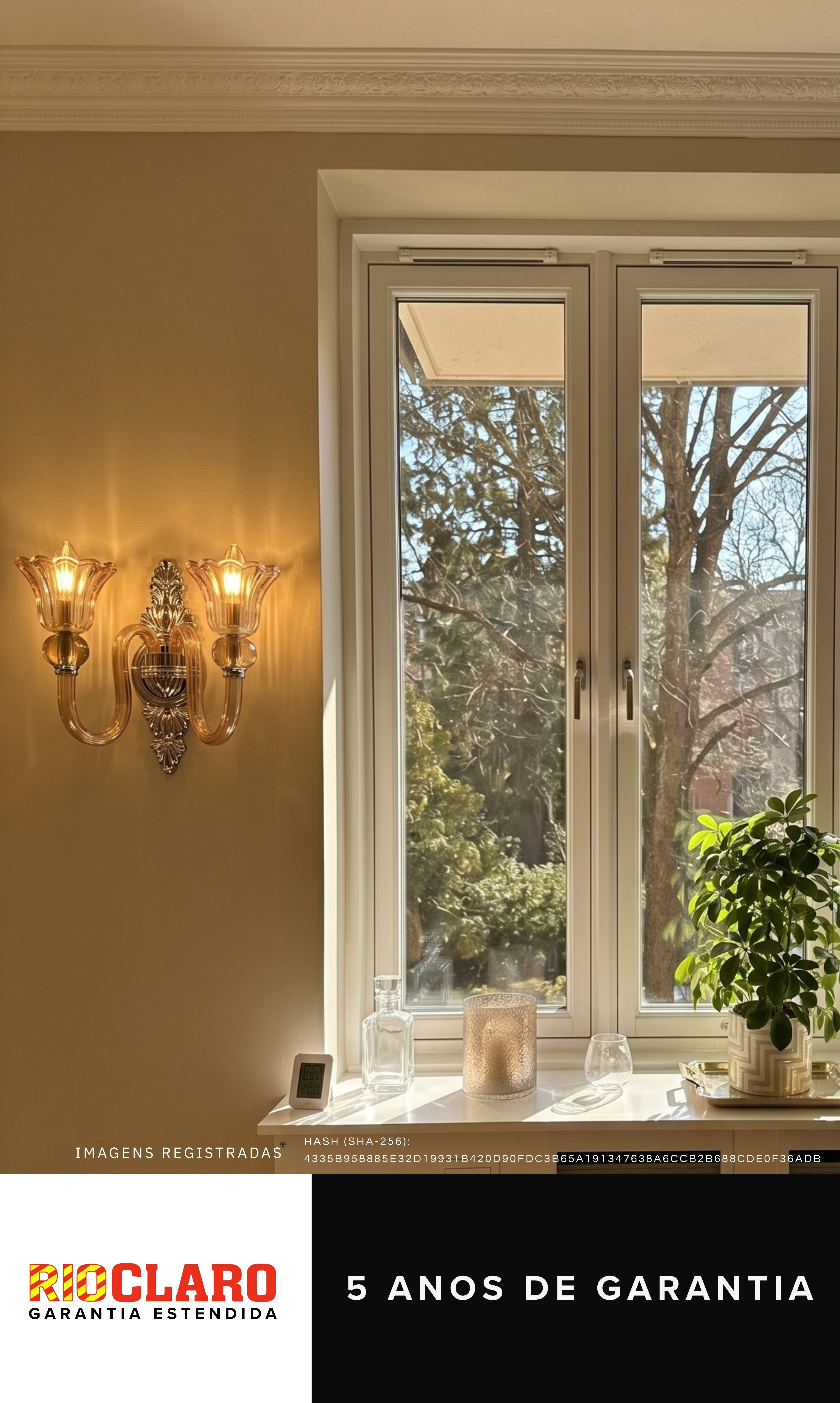 Arandela De Parede Cristal K9 Âmbar Prince II Candelabro 2 Braços