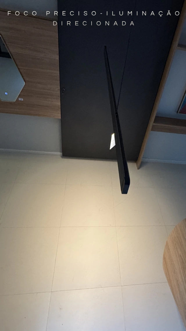 Pendente Linear Horizzontale Retangular 120cm Led Integrado Nitrolux