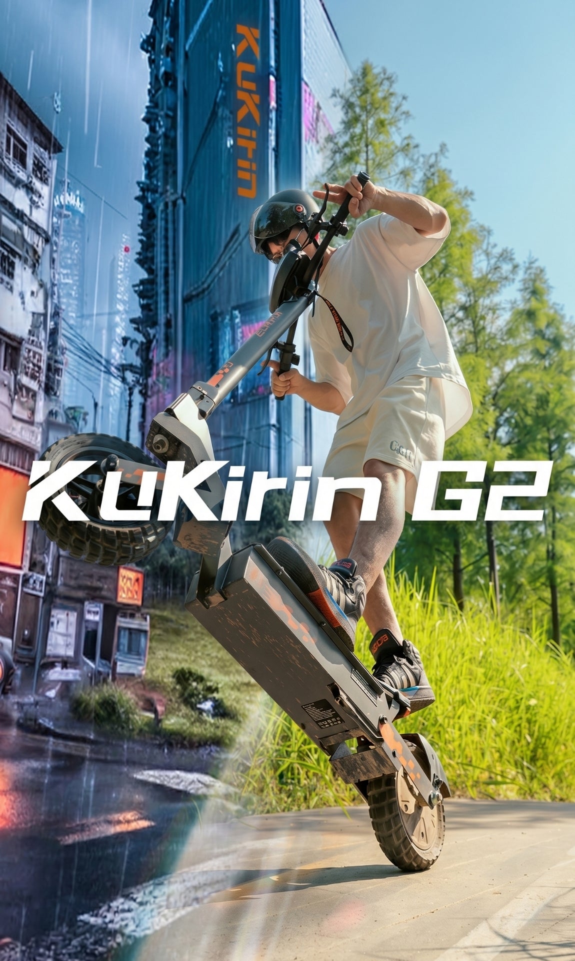 Patinete Elétrico KuKirin G2 800w 45km/h Autonomia 55km