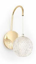 Arandela Dourada Clássica Globo LED 5W Bivolt