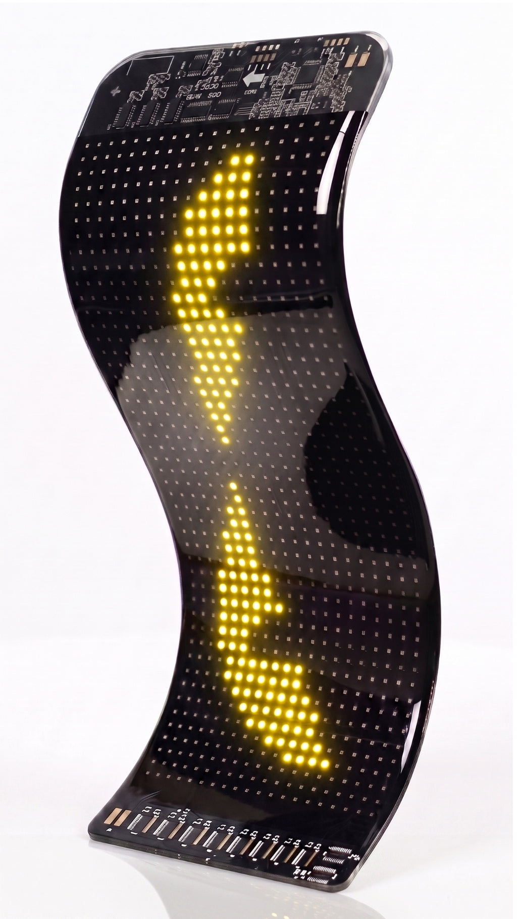 Painel Letreiro Led Flexível Automotivo Rgb Matrix App Usb