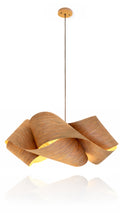 Lustre Pendente Madeira Genova 62cm E27 Bivolt Nitrolux